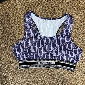 Dior Monogram Sports Bra (Faux)
